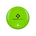 10" Flying Frisbee Style Hard Plastic Disc PMS375 Lime Green